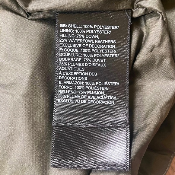 The North Face Women’s Metropolis Parka Coat In New Taupe Green - Picture 7 of 9